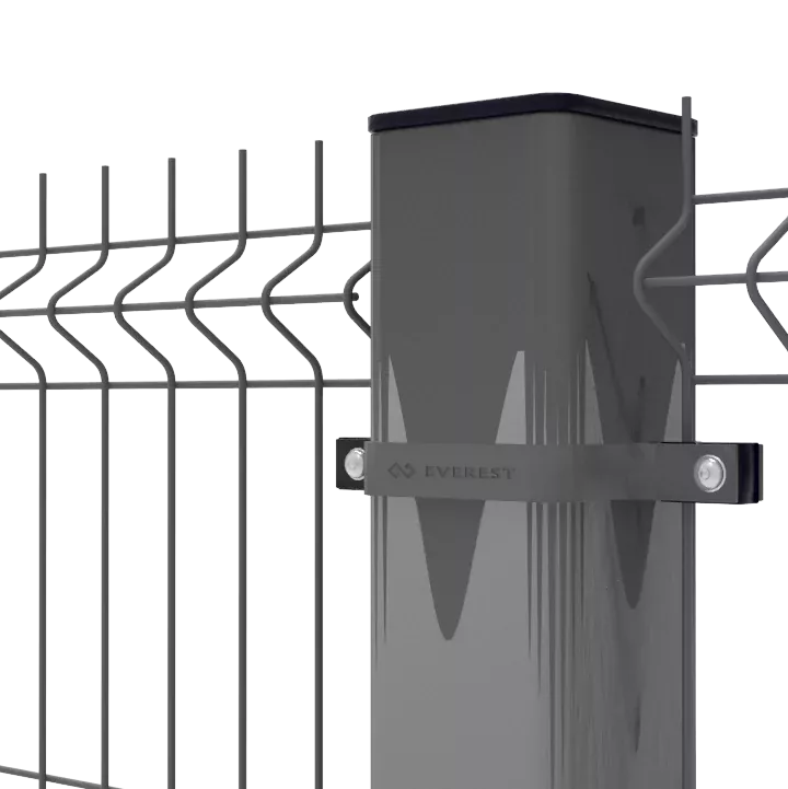 Столб для 3D ограждений «Prom» 3000x80x80x3 мм